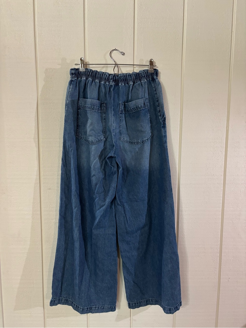 Pilcro Wide Leg Denim Trousers in Size XS - Picture 4 of 4